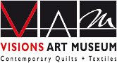 Visions Art Museum logo image - Contemporary Quilts and Textiles